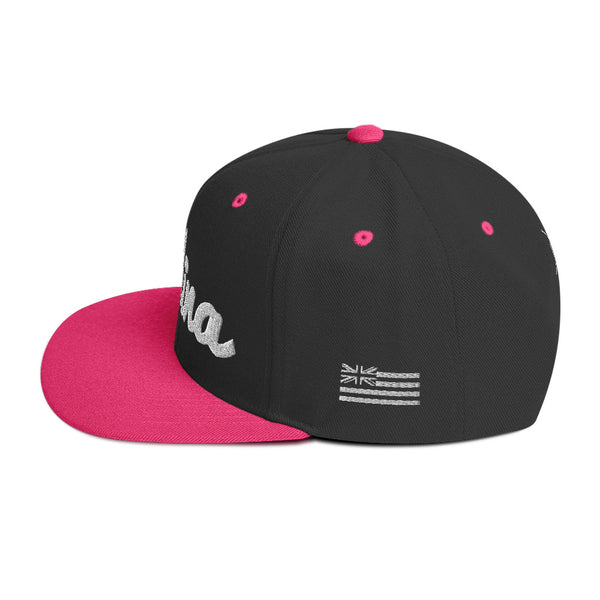 Welina Snapback - Black/Pink/White