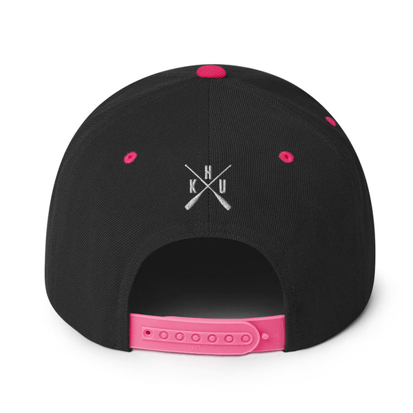 Welina Snapback - Black/Pink/White