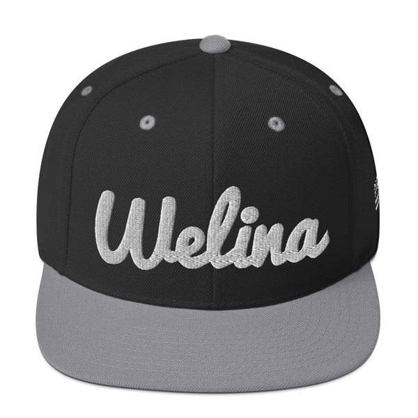 Welina Snapback - Black/Sliver/White