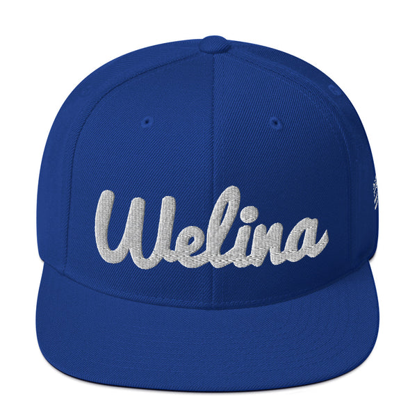 Welina Snapback - Royal Blue/White