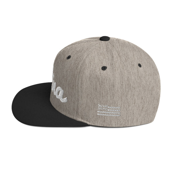 Welina Snapback - Heather/Black/White