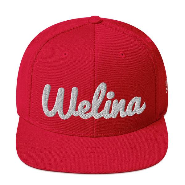 Welina Snapback - Red/White