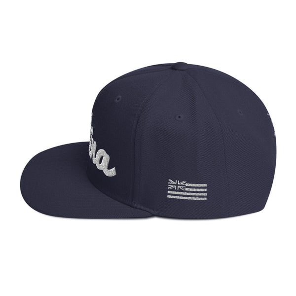Welina Snapback - Navy/White