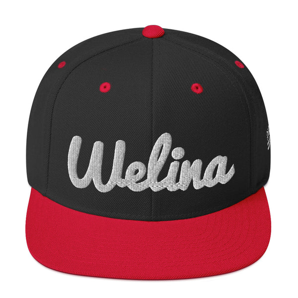 Welina Snapback - Black/Red/White