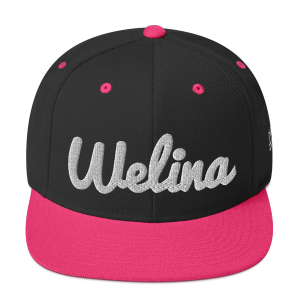 Welina Snapback - Black/Pink/White