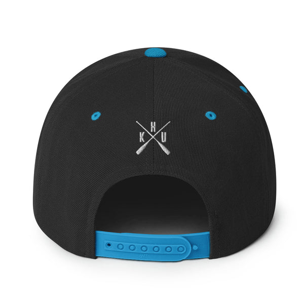 Welina Snapback - Black/Teal/White