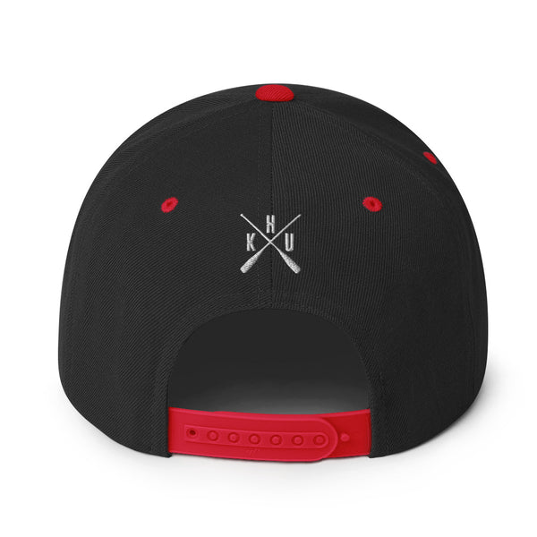 Welina Snapback - Black/Red/White