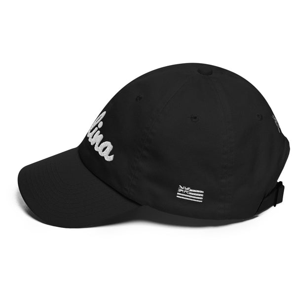 Welina Dad Hat - Black/White