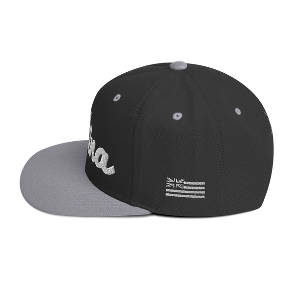 Welina Snapback - Black/Sliver/White