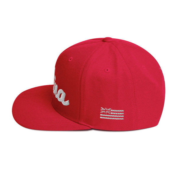 Welina Snapback - Red/White