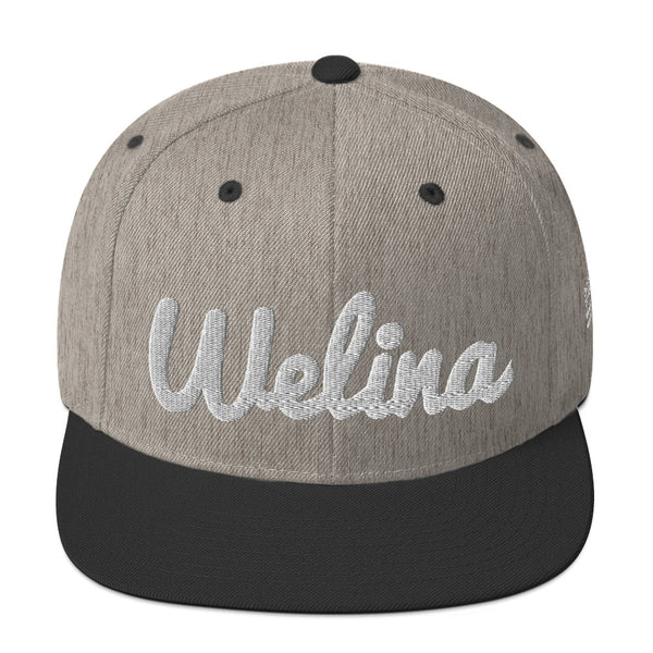 Welina Snapback - Heather/Black/White